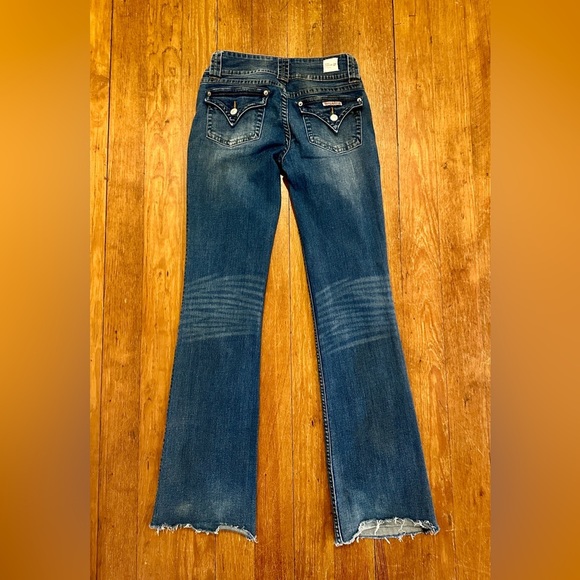 Hudson signature mid rise bootcut jeans, 8 3/4 rise, natural edge 33”, size 27 - Picture 7 of 7